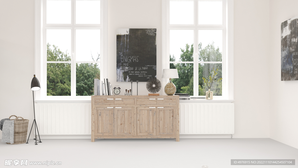 现代客厅 3D场景