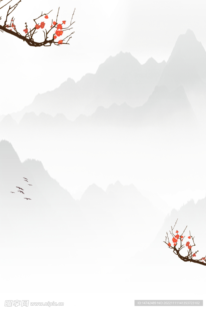 中国风海报背景