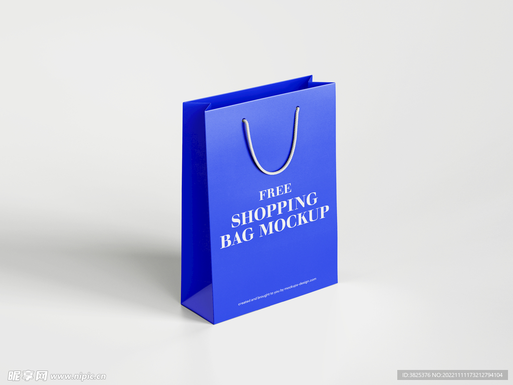 纸袋包装样机模板