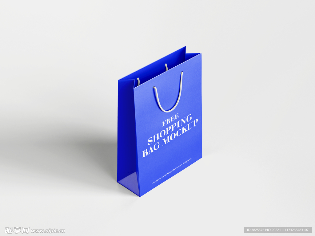 纸袋包装样机模板