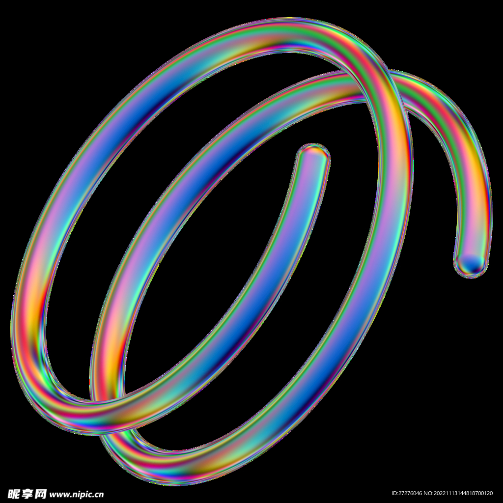 未来科幻金属全息镭射立体素材