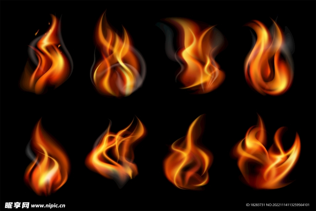 熊熊的火焰素材下载