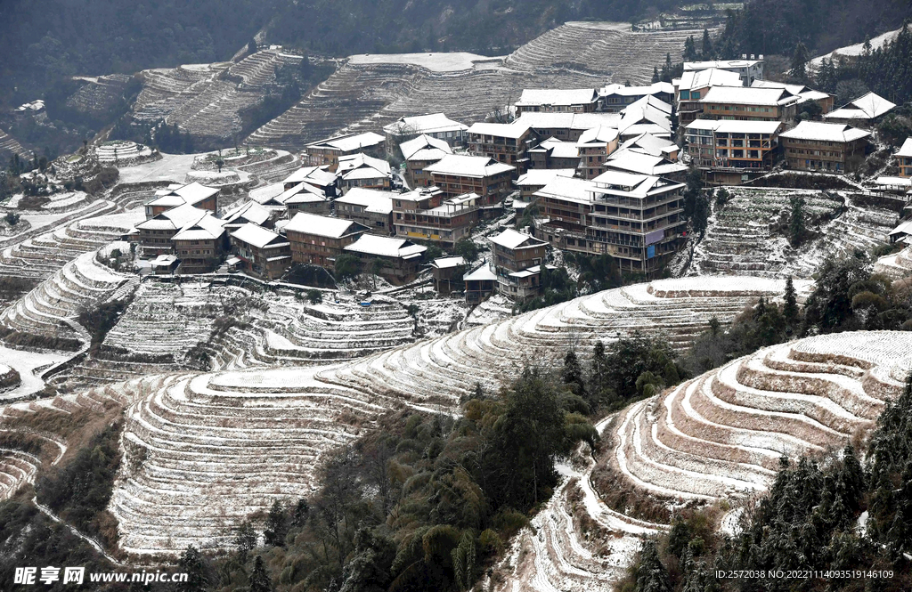 龙胜龙脊梯田风光