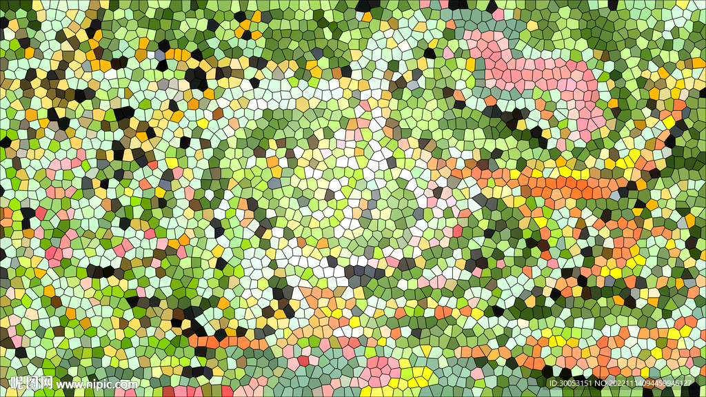 玻璃拼贴图案