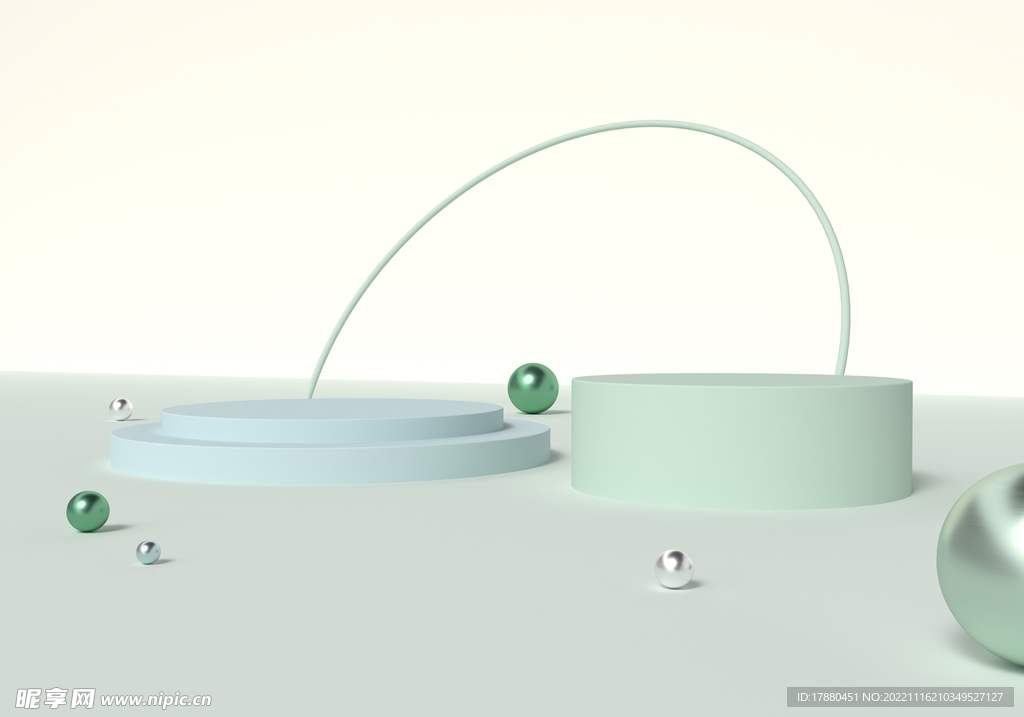 抽象几何舞台背景