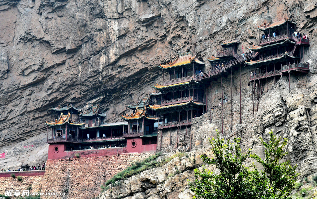恒山悬空寺高清大图