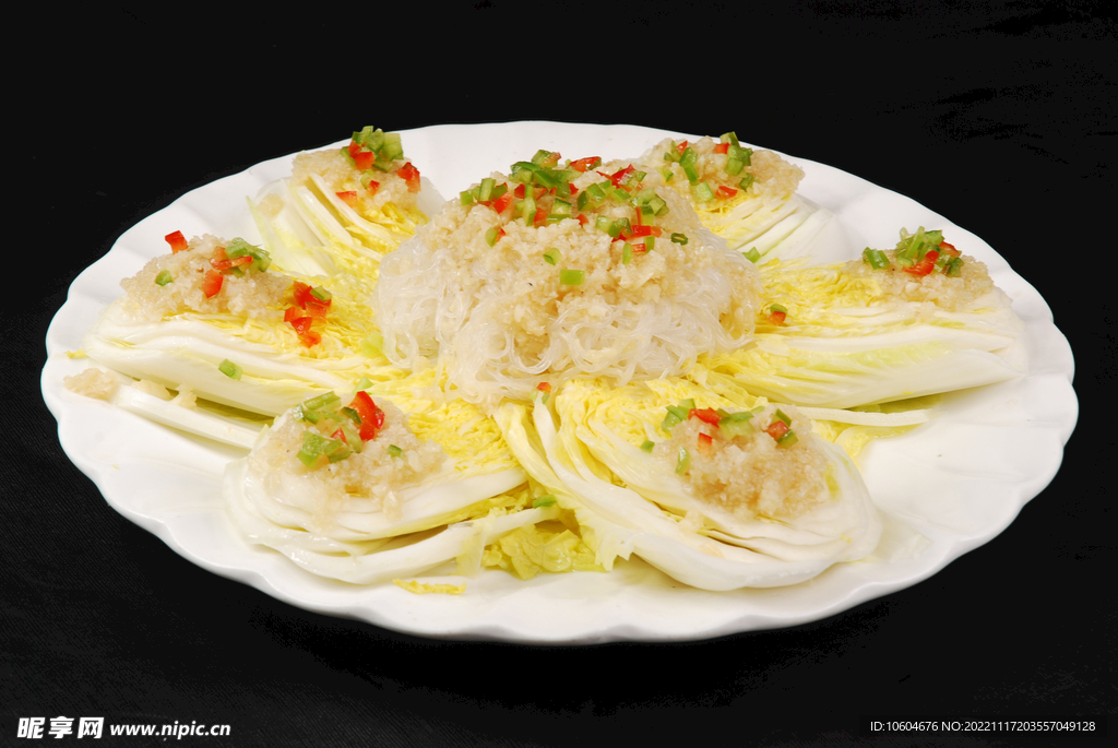 蒜茸粉丝娃娃菜