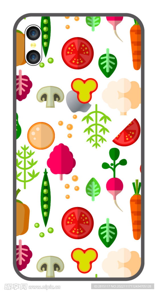 创意手机壳 水彩花纹 彩绘图案