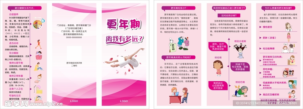 更年期知识宣传折页