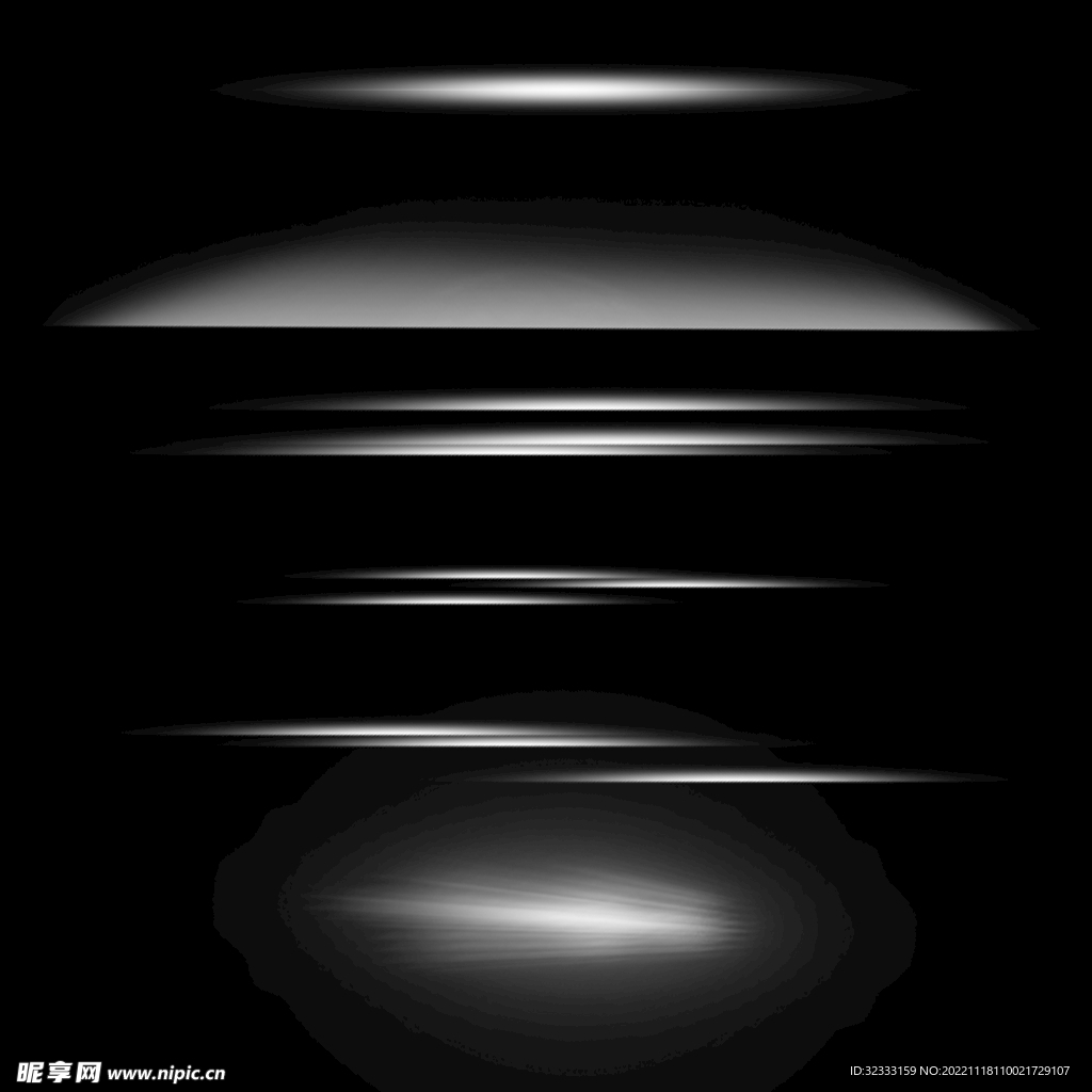 光线光源线性灯光