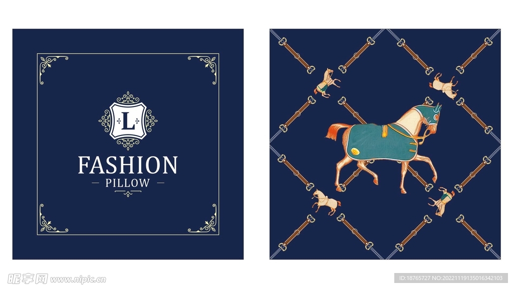 潮牌抱枕 fashion