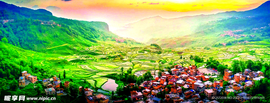 元阳哈尼梯田风光