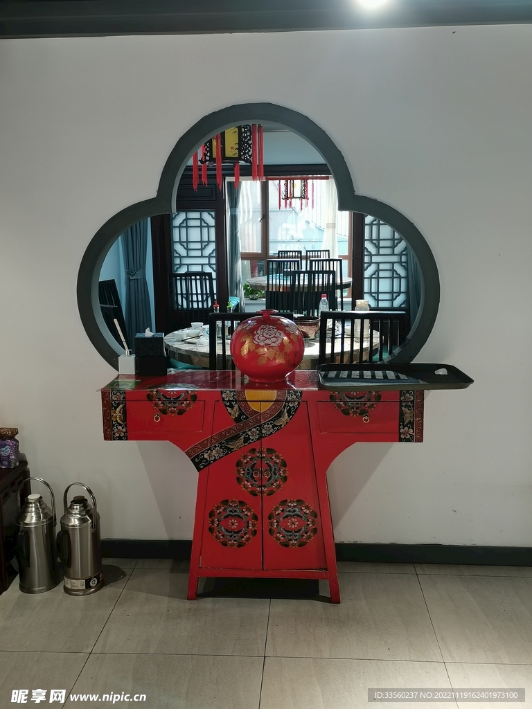 汉服形态的小柜