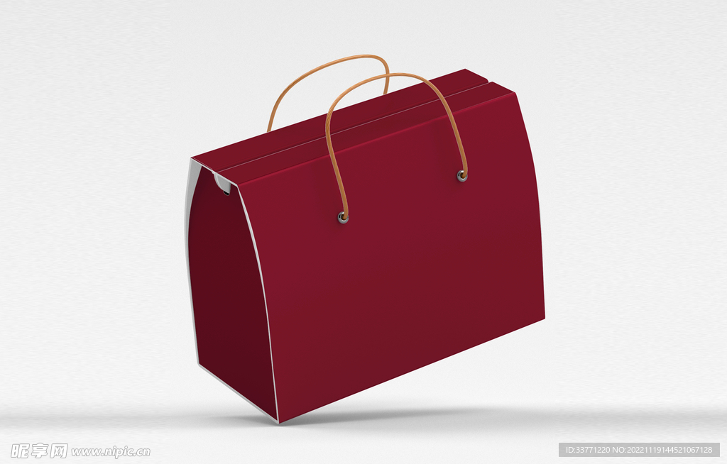 手提礼盒样机