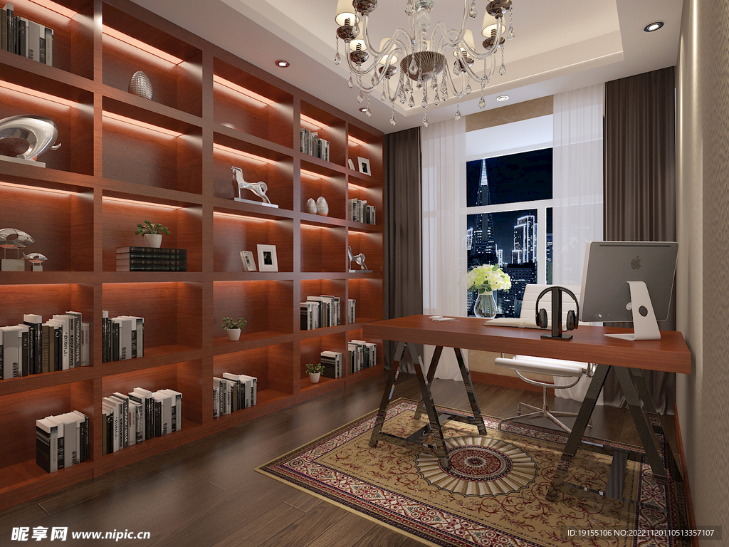 书房效果图