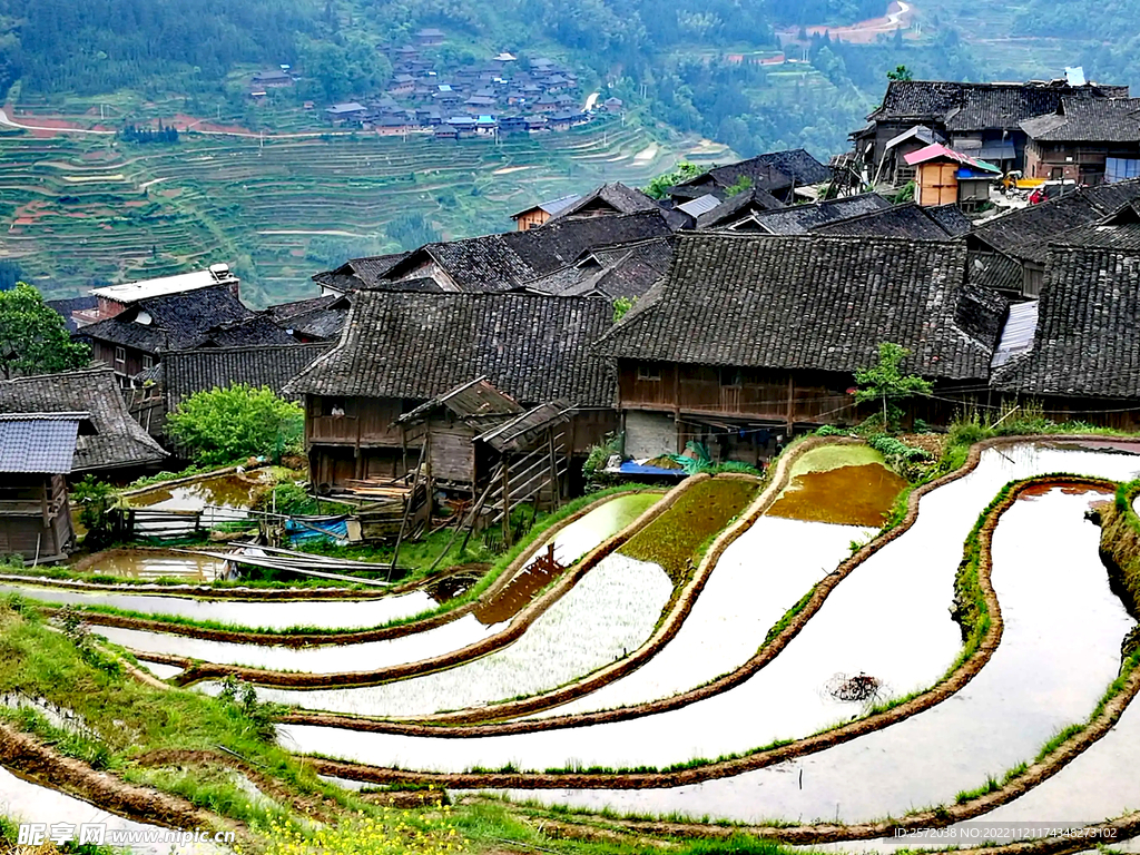 从江加榜梯田风光