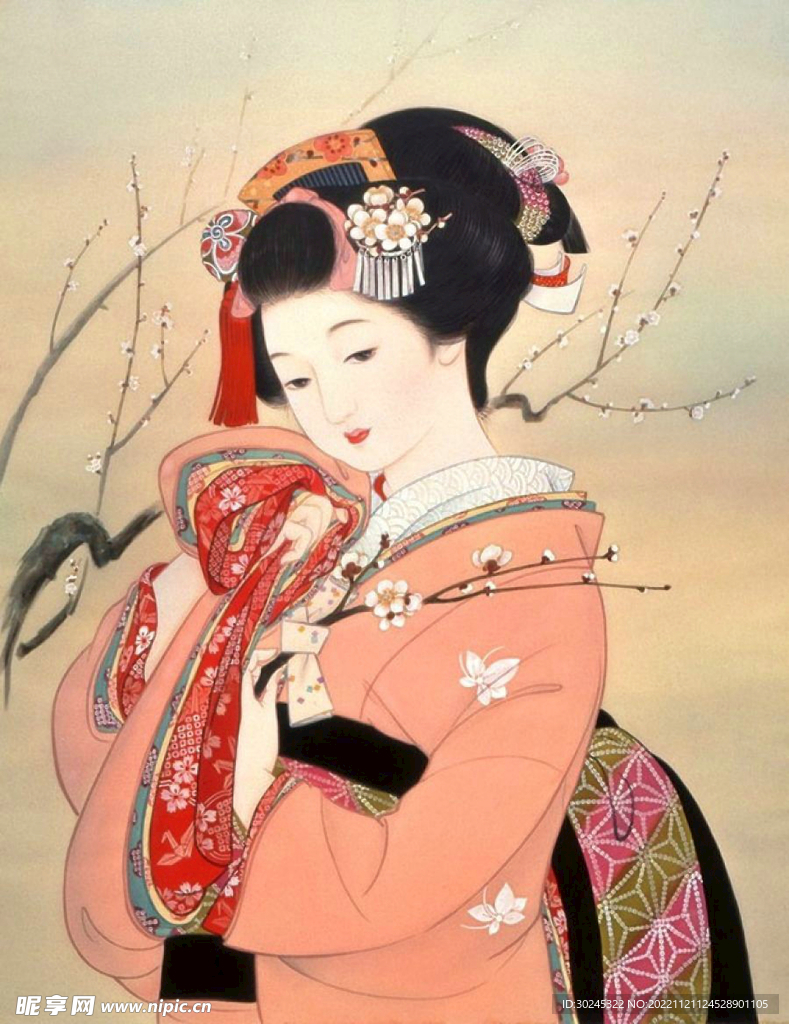 高畠华宵浮世绘