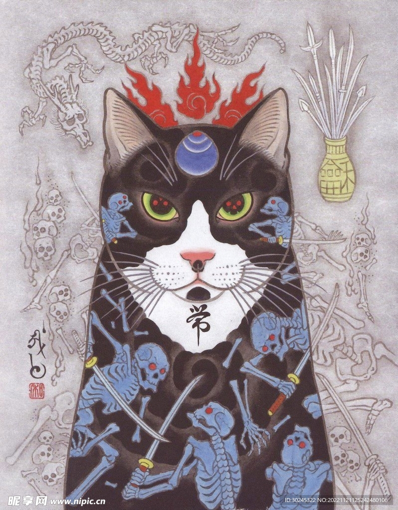 河野中市浮世绘