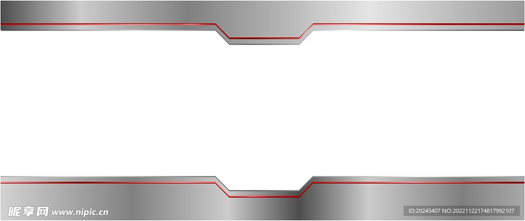 银灰色渐变金属边框