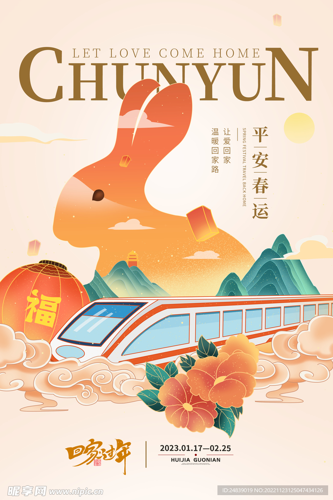 回家过年平安春运