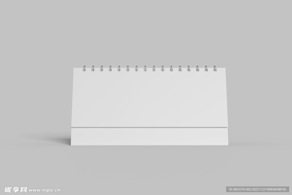 桌面横板台历样机模板