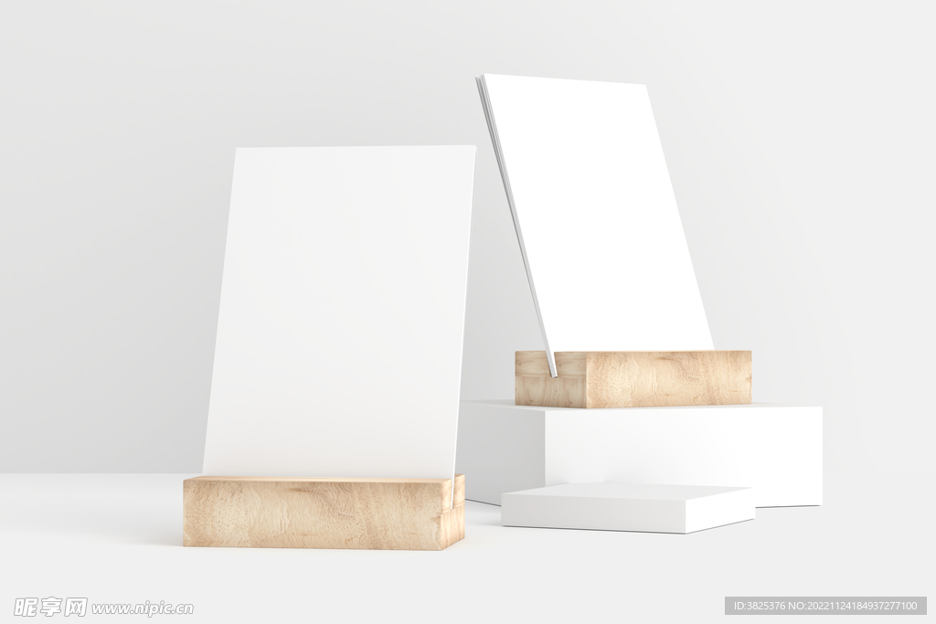 桌面台历样机模板