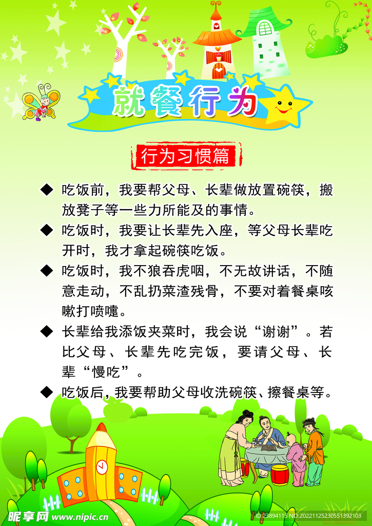 学生礼仪 就餐礼仪 校园文化