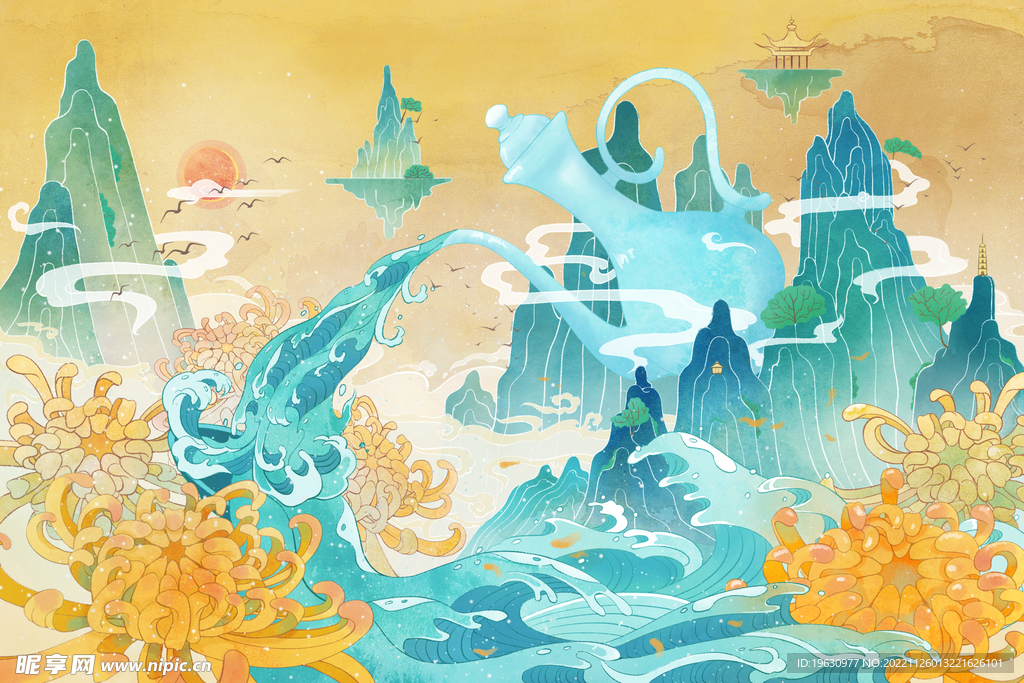 中国风主题插画