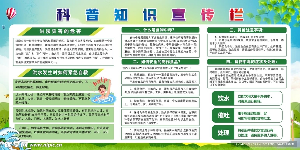 科普知识宣传栏