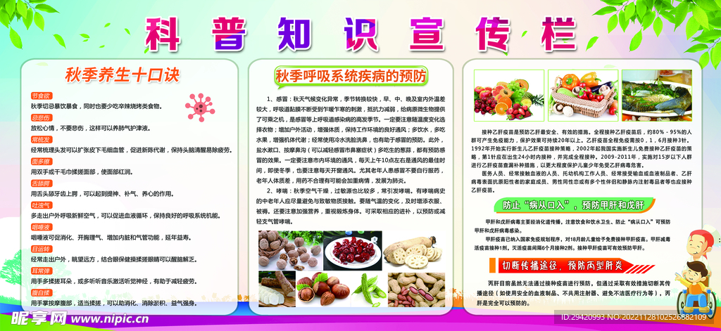 科普知识宣传栏