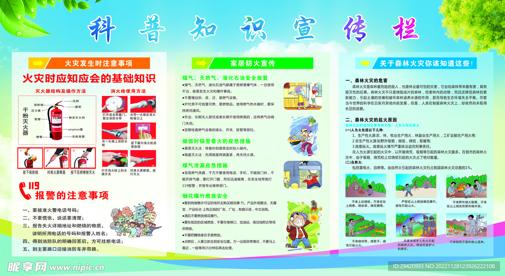 科普知识宣传栏