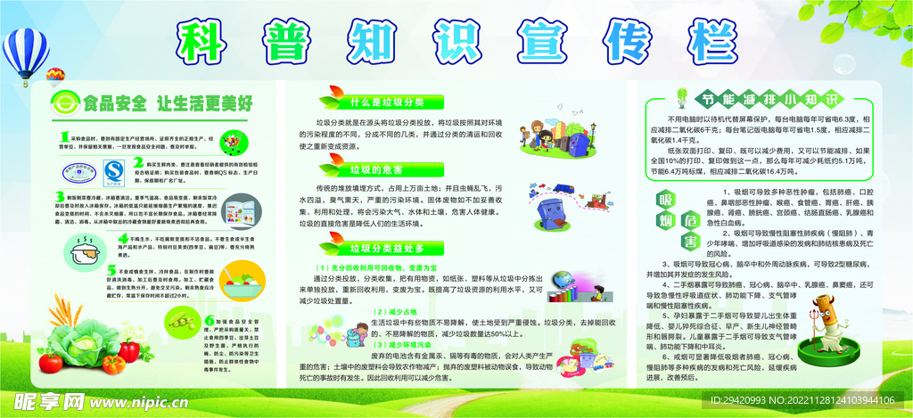 科普知识宣传栏