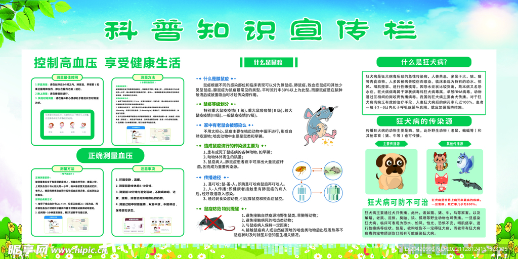 科普知识宣传栏