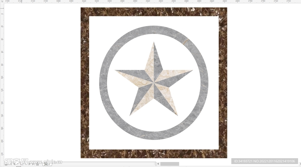 五角星瓷砖花型