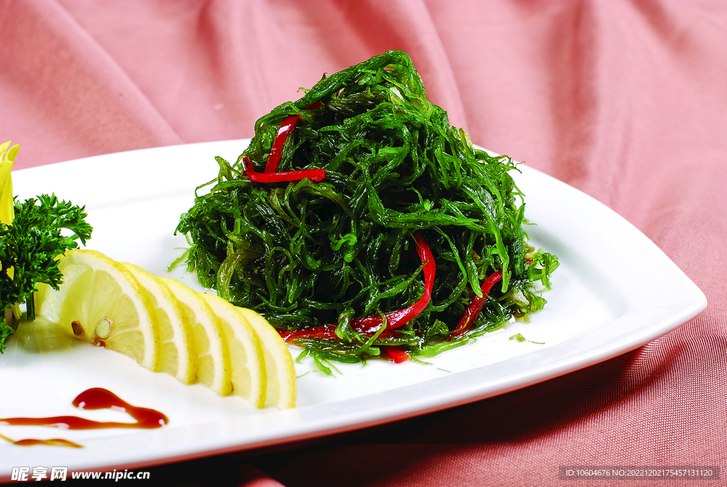 酸辣海发菜