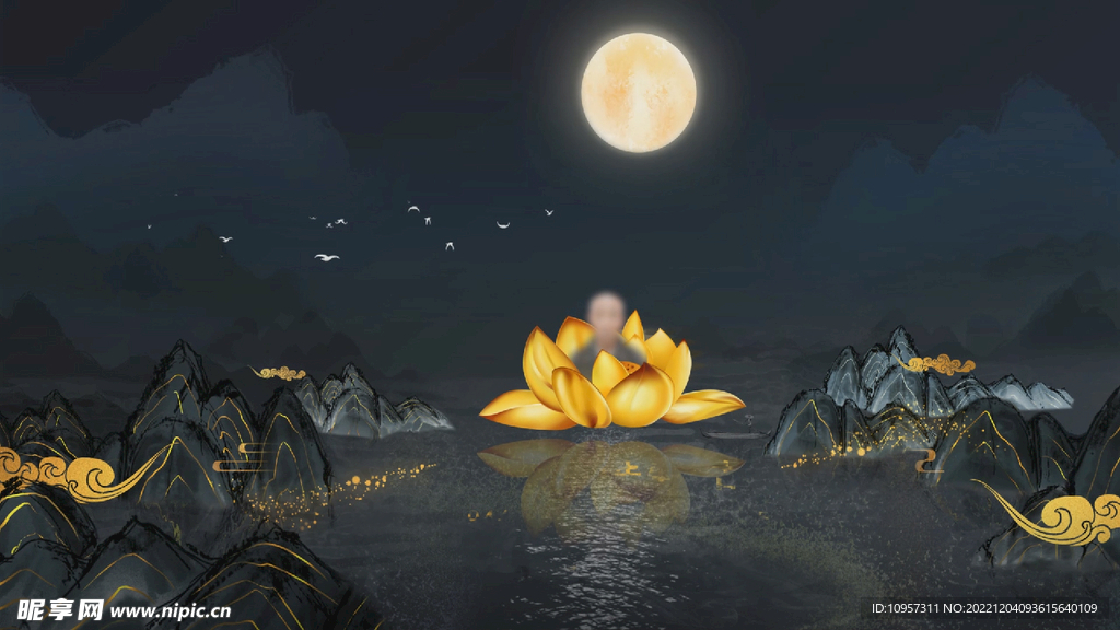 AE暗金国风葬礼片头