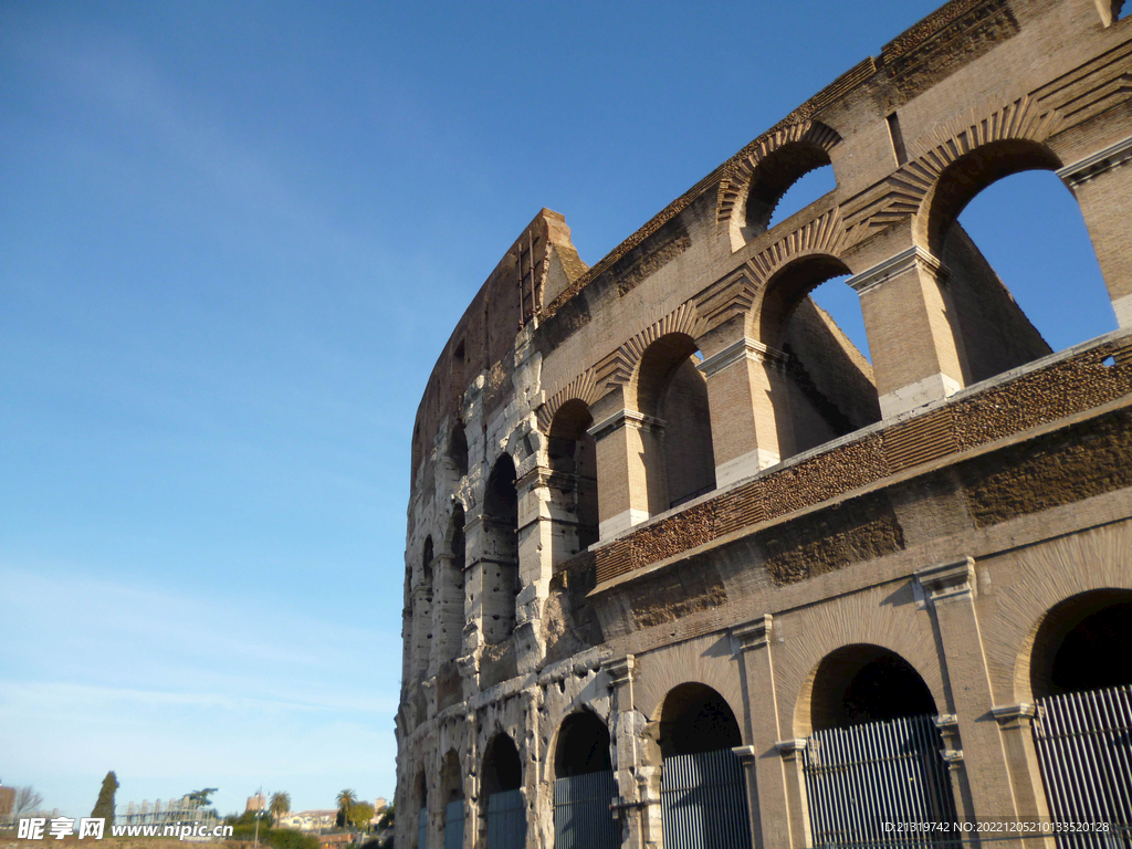 罗马斗兽场摄影图