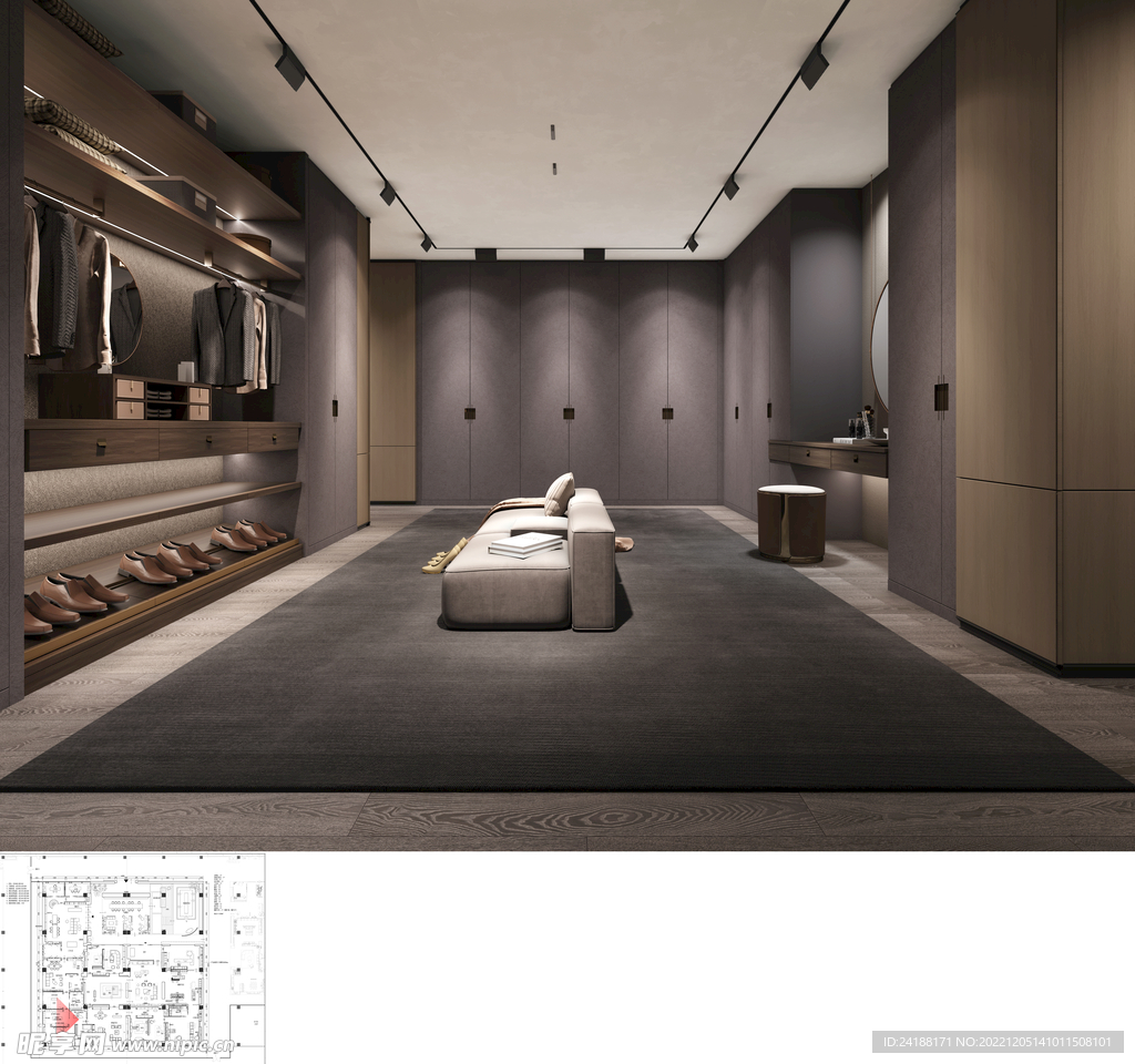 展厅 装潢效果图 3D建模  