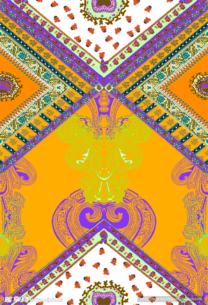 民族风 佩斯利 波西米亚