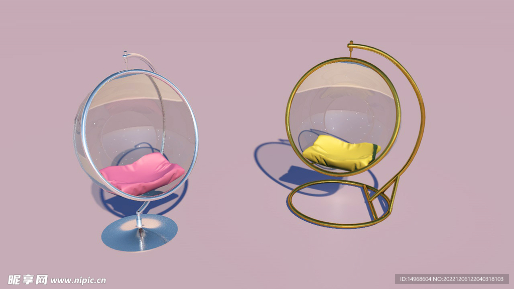 网红透明吊椅秋千椅