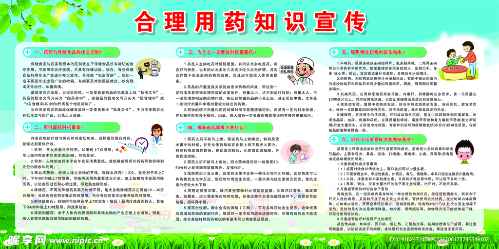 合理用药知识宣传