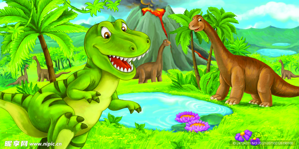 卡通恐龙