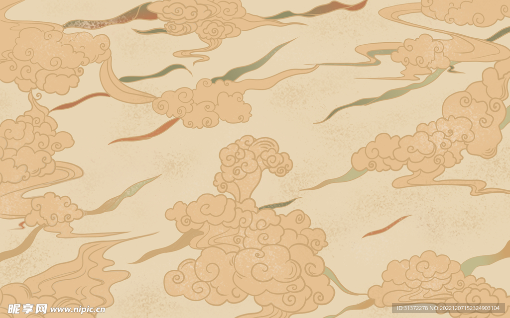 国潮祥云设计图片