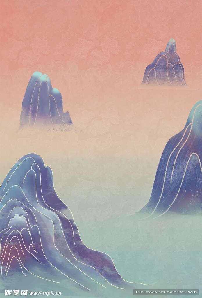 国潮祥云设计图片