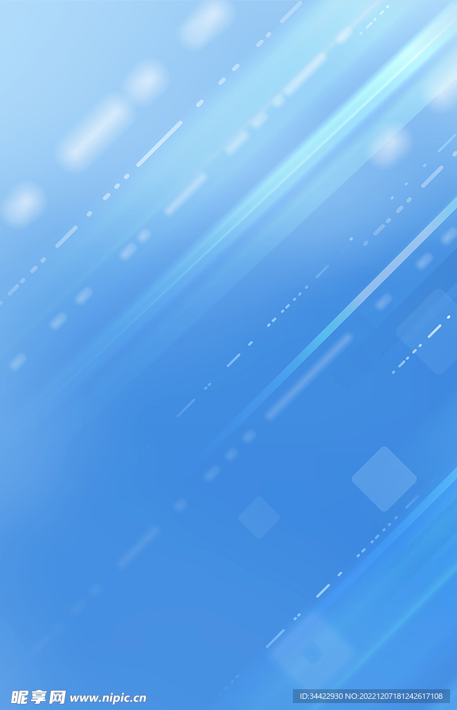 蓝色简约科技线条背景