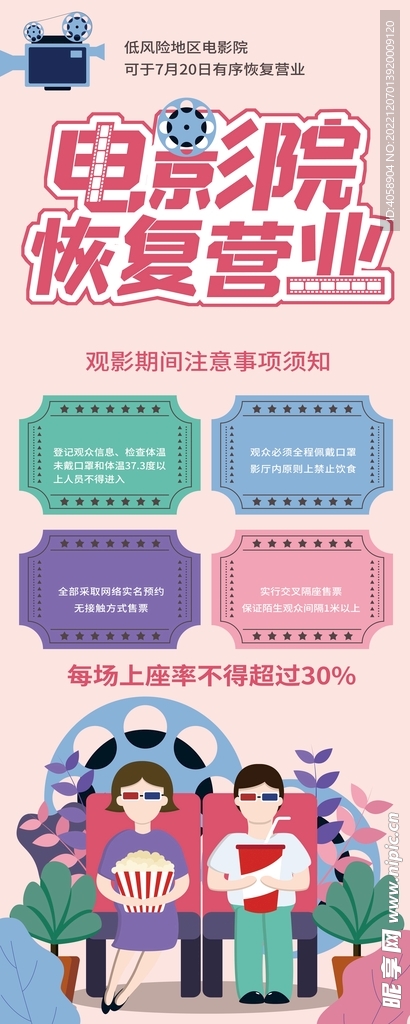 电影院恢复营业