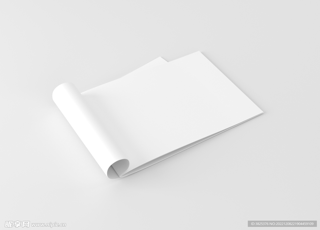 空白宣传手册样机模板