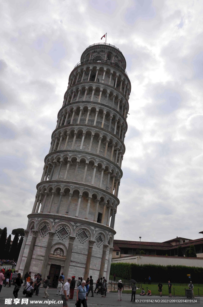 比萨斜塔高清摄影