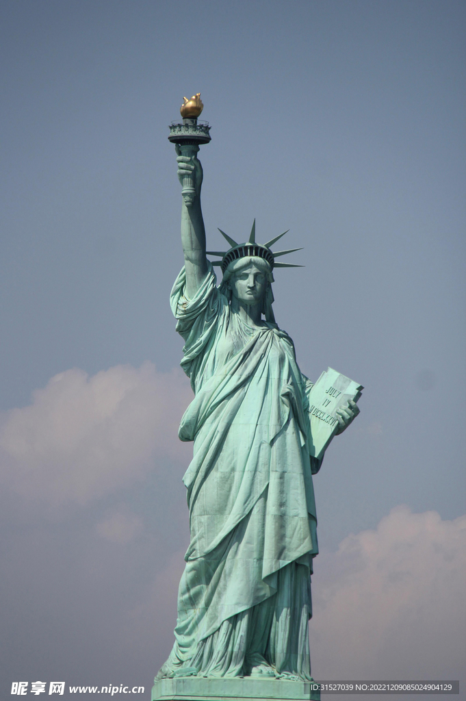 自由女神摄影图