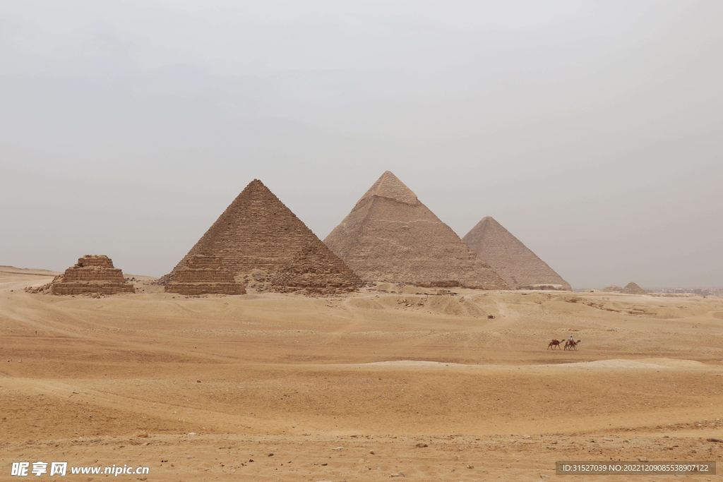 埃及金字塔摄影素材